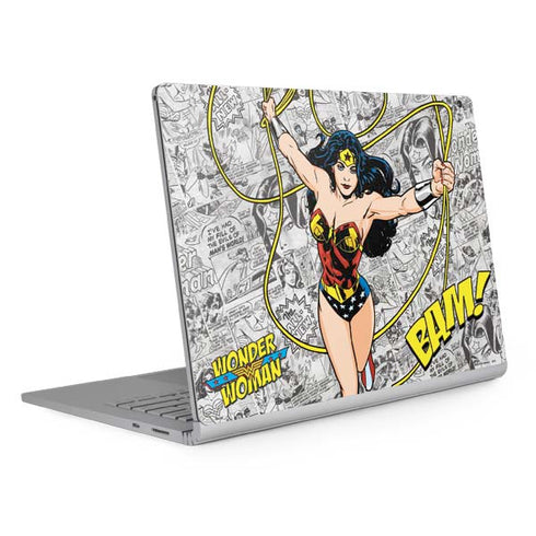 DC Comics Wonder Woman Classic Action Pose Surface Book 2 15in Skin